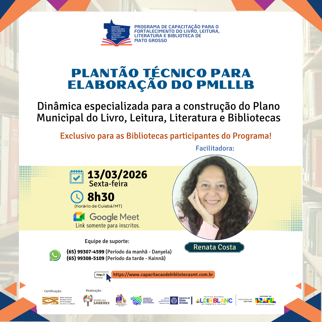 P08.PLANTÃO PMLLB (13/03/2026) PLANTÃO TÉCNICO PARA ELABORAÇÃO DO PMLLLB