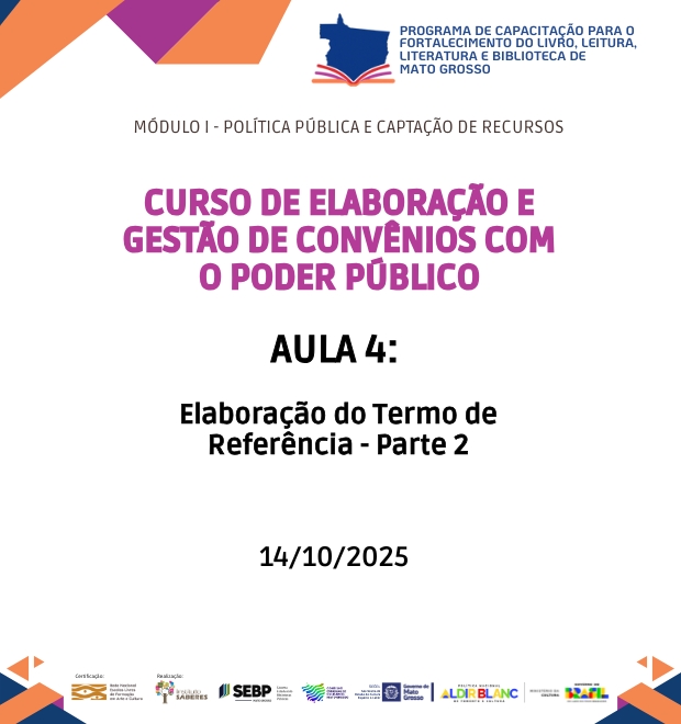 Curso 1 - Aula 04 - Elaboração do Termo de Referência - Parte 2