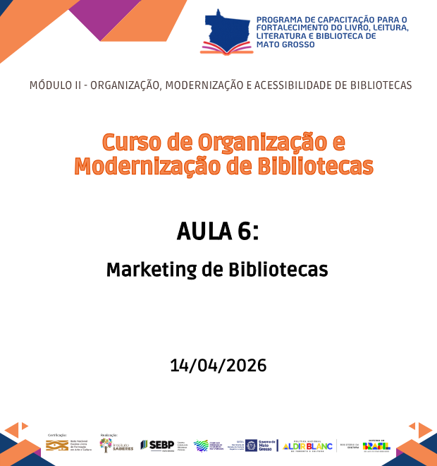 Curso 3 - Aula 06 - Marketing de Bibliotecas