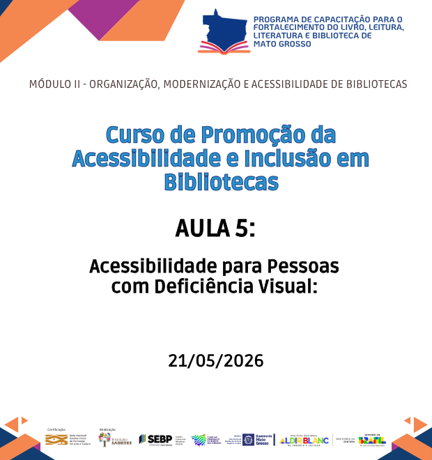Curso 4 - Aula 05 - Acessibilidade para Pessoas com Deficiência Visual: